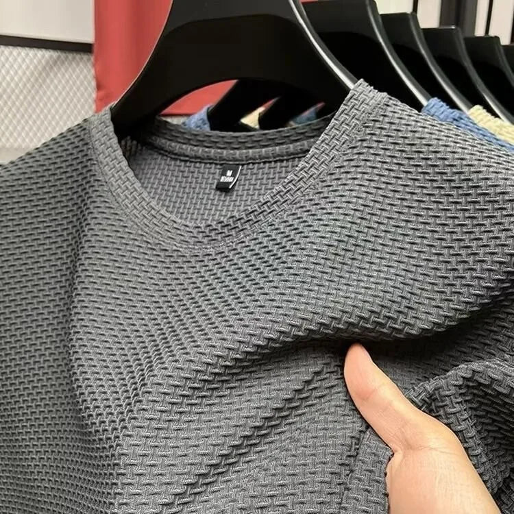 Bamboo Mesh Ice Silk T-shirt